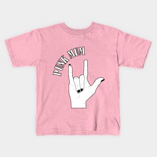 Punk mum Kids T-Shirt